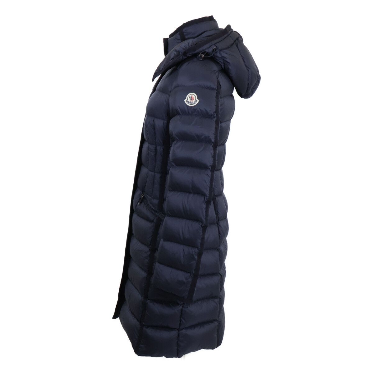 Moncler Hermine Hooded Down Jacket — view 2