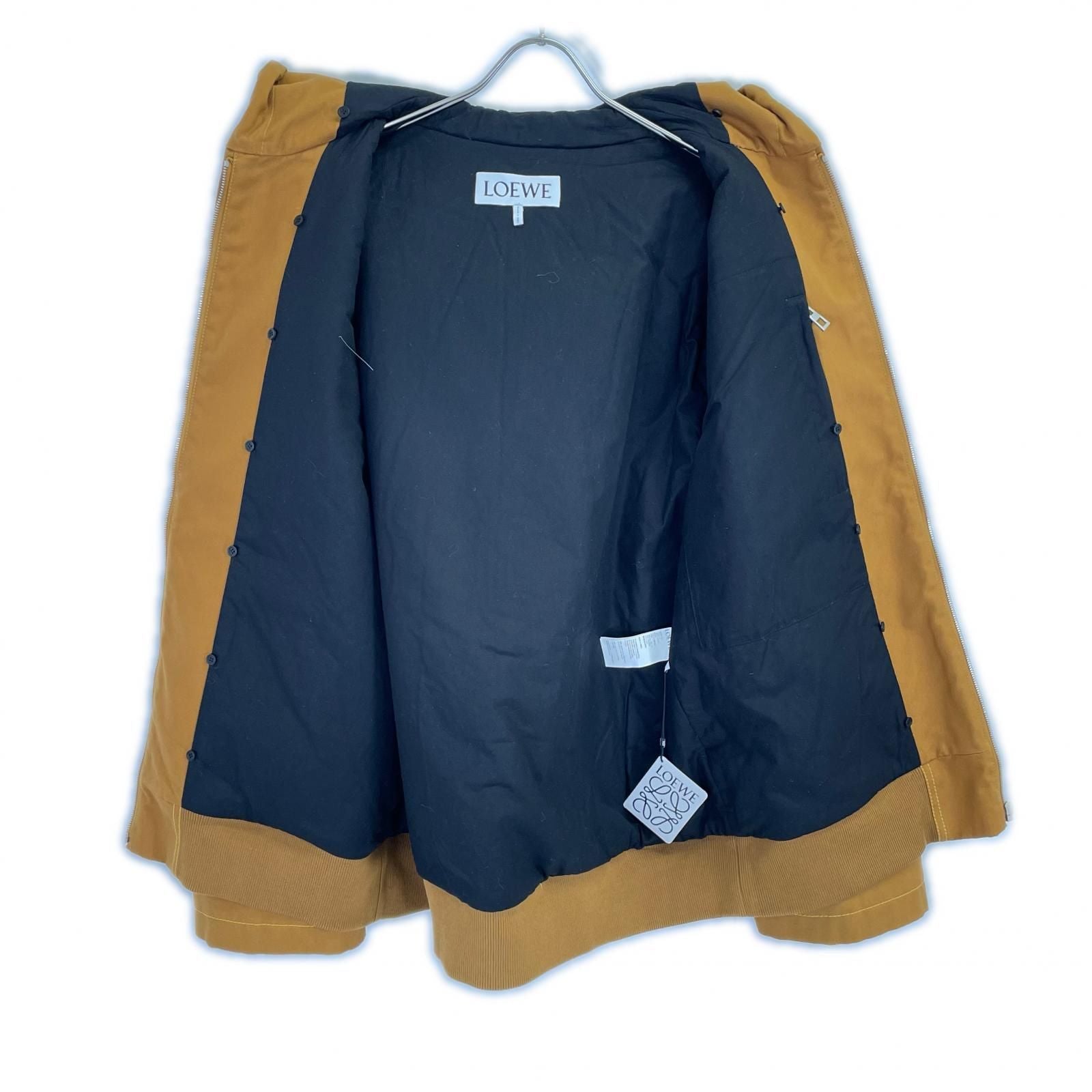 Loewe Brown Hooded Jacket 38 — view 3