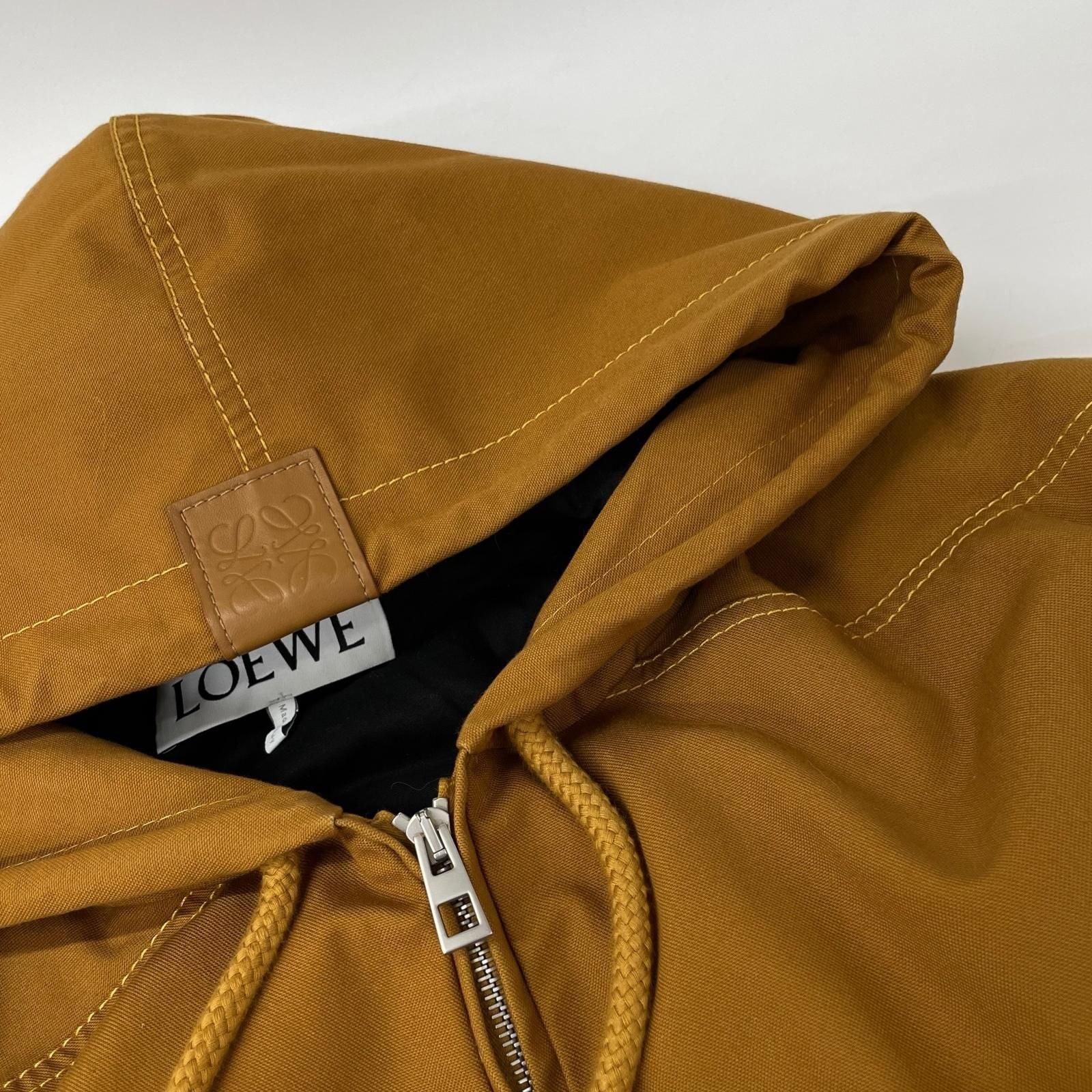Loewe Brown Hooded Jacket 38 — view 9