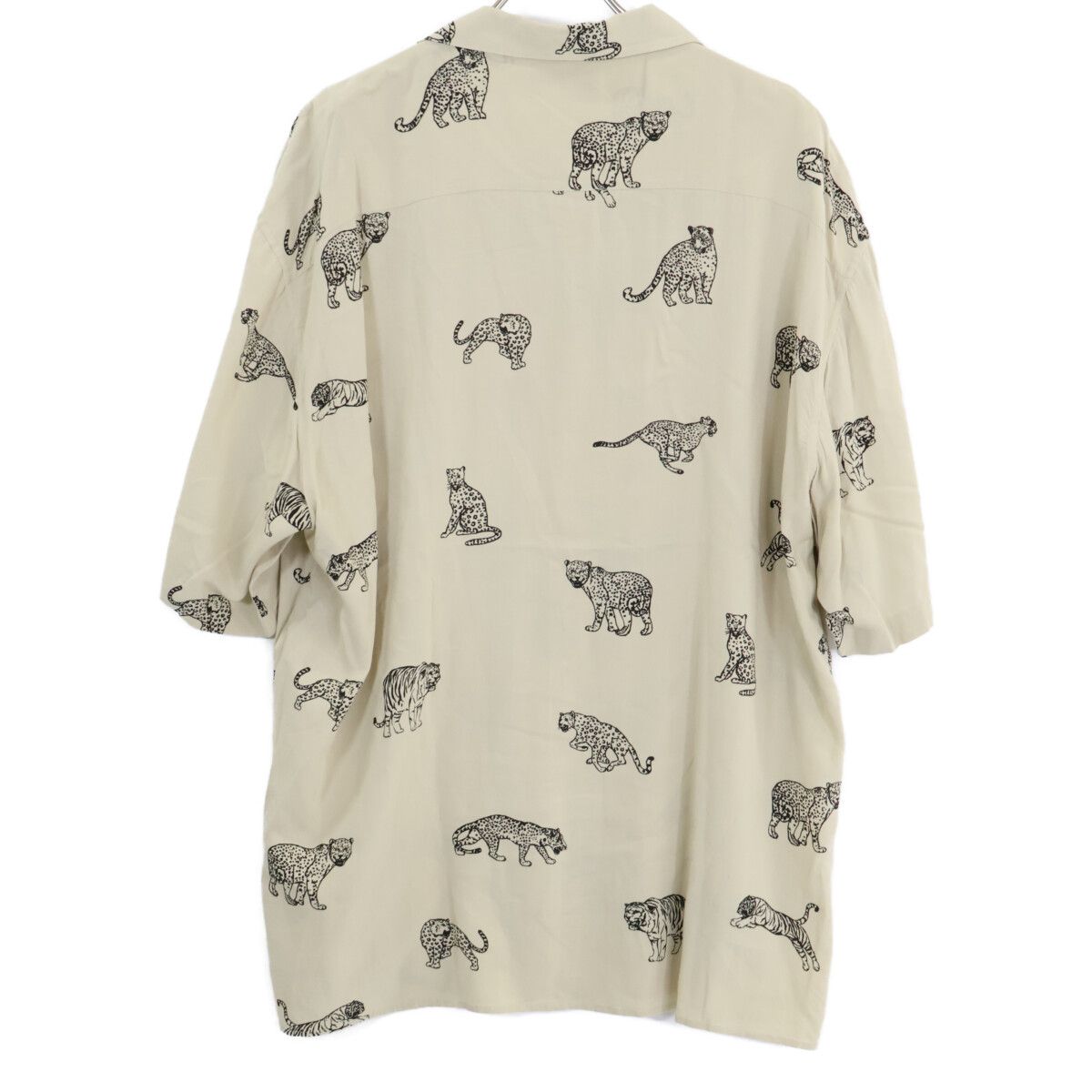 Celine Hawaiian Layon Shirt Animal Pattern Loose Short Sleeve 40 — view 2