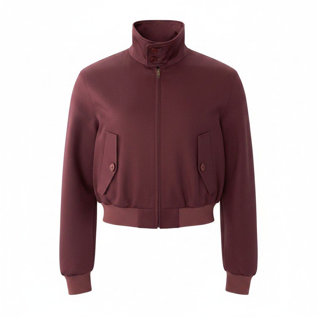 Balenciaga E8 Demna Era Harrington Jacket S Bordeaux