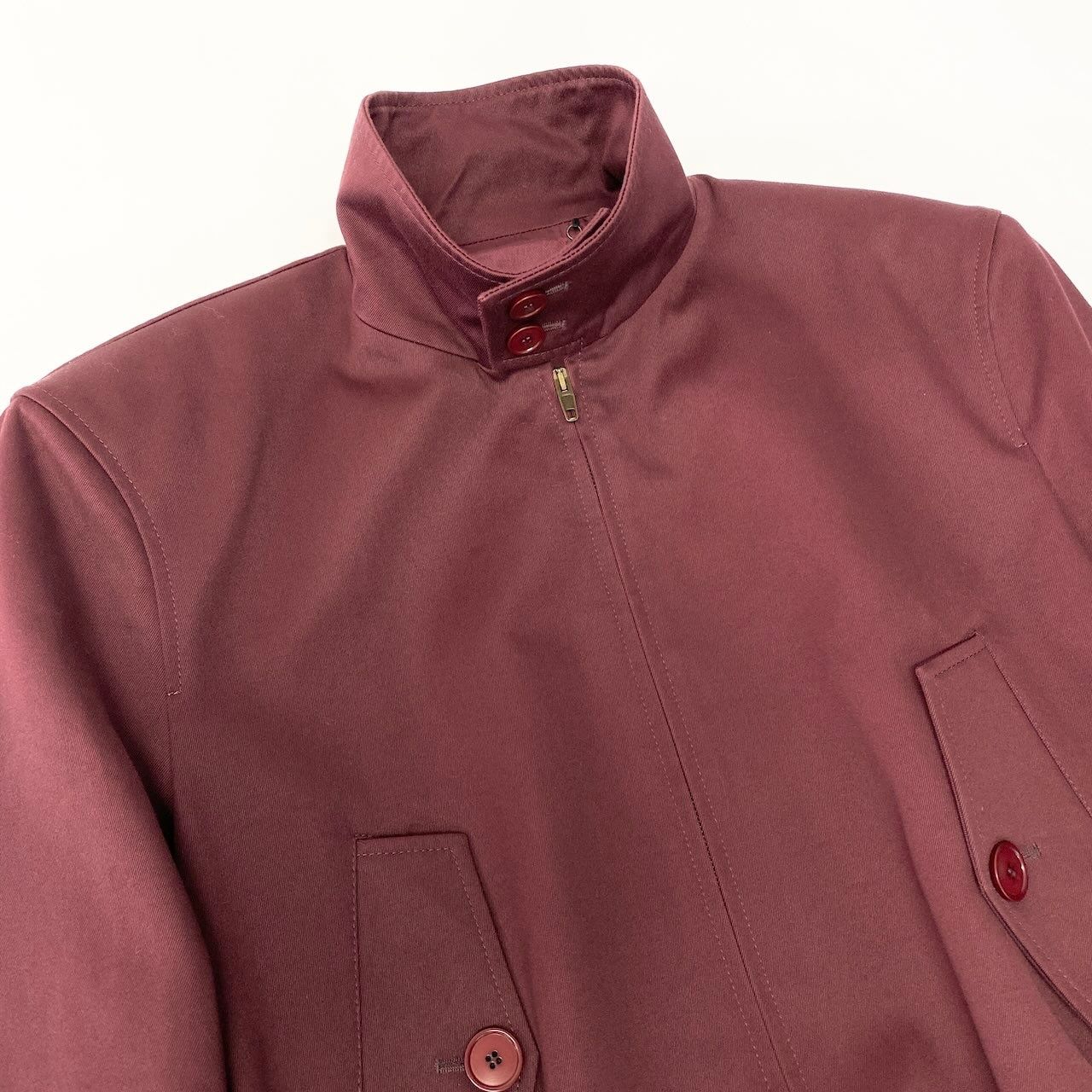 Balenciaga E8 Demna Era Harrington Jacket S Bordeaux — view 5
