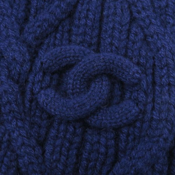 Chanel Scarf Blue — view 4