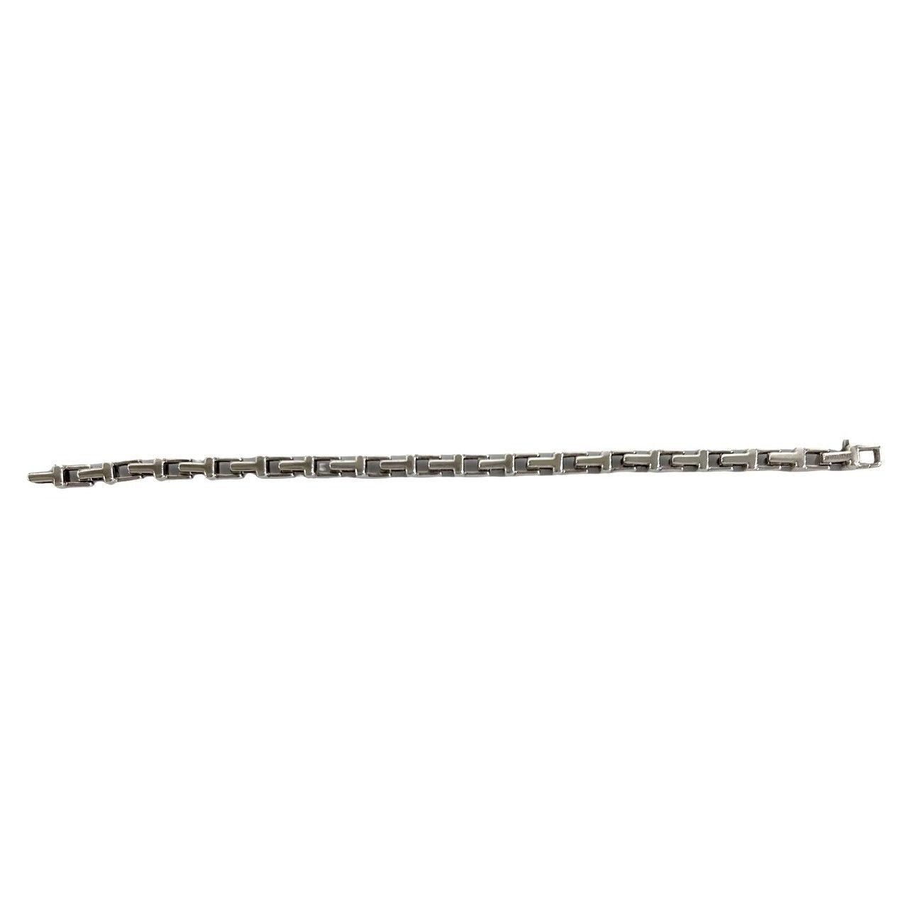 Tiffany & Co T Narrow Bracelet 925 Sterling Silver Bangle — view 7