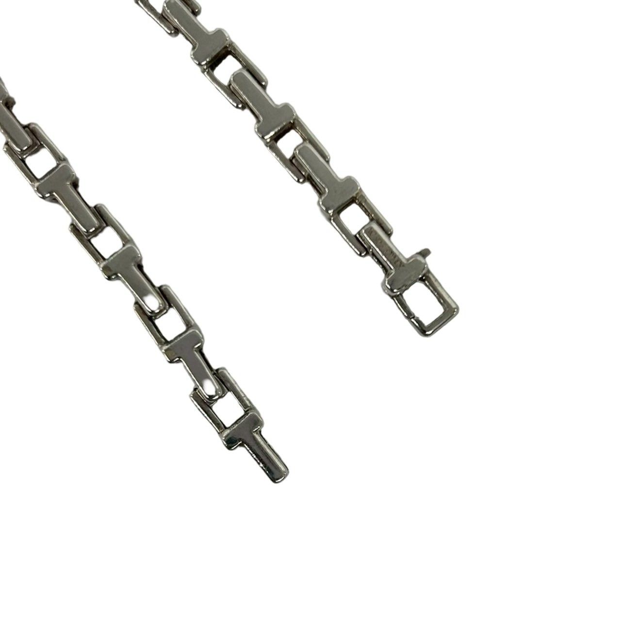 Tiffany & Co T Narrow Bracelet 925 Sterling Silver Bangle — view 5