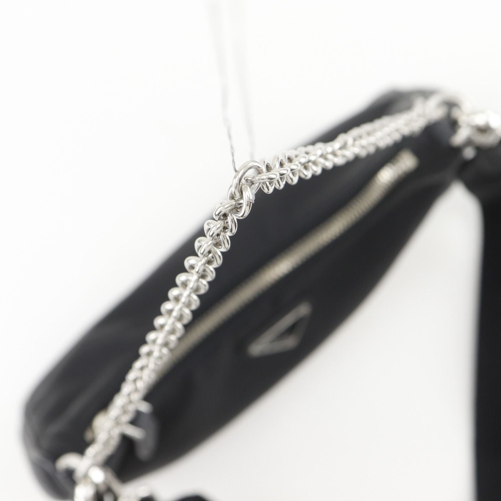 Prada Reedition Re-Nylon Saffiano Nero Black Shoulder Bag — view 5
