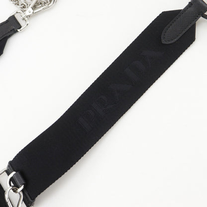 Prada Reedition Re-Nylon Saffiano Nero Black Shoulder Bag — view 7