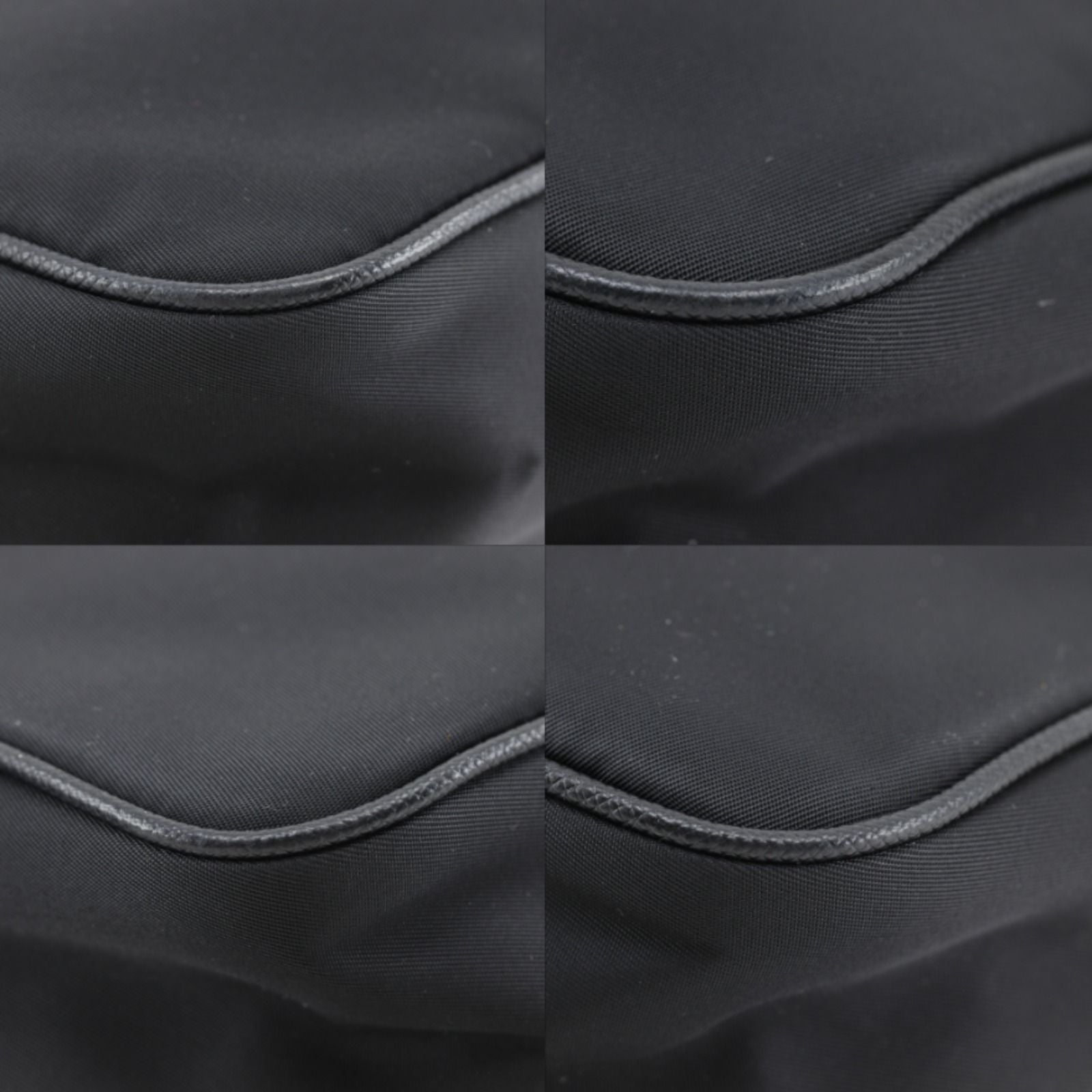 Prada Reedition Re-Nylon Saffiano Nero Black Shoulder Bag — view 4