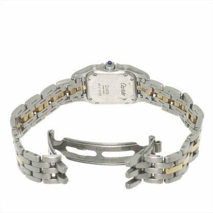 Cartier Panthere 1 Row SM Combination Watch Ivory YG Yellow Gold Quartz — view 6
