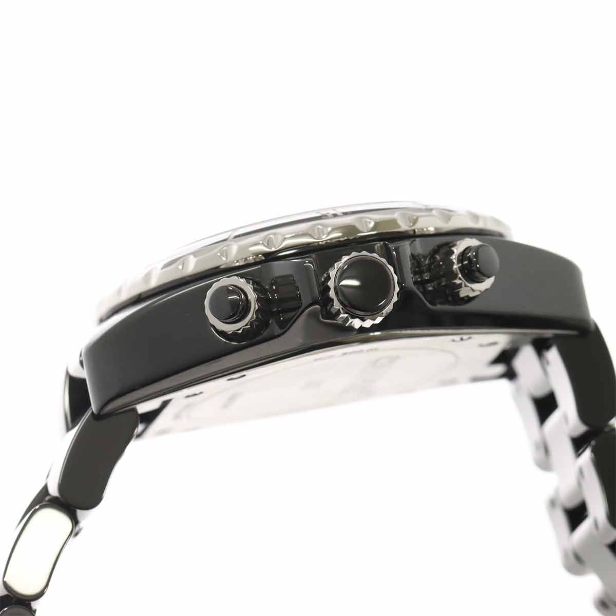 Chanel 41 mm Chronograph Watch Date Black Ceramic Automatic Winding — view 5