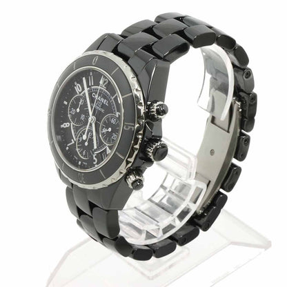 Chanel 41 mm Chronograph Watch Date Black Ceramic Automatic Winding — view 2