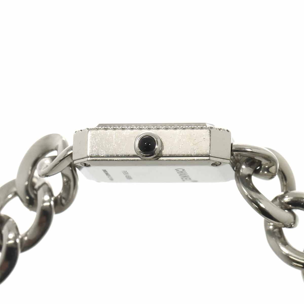 Chanel Premiere Diamond Bezel Watch White Shell Quartz — view 5