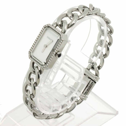 Chanel Premiere Diamond Bezel Watch White Shell Quartz — view 2