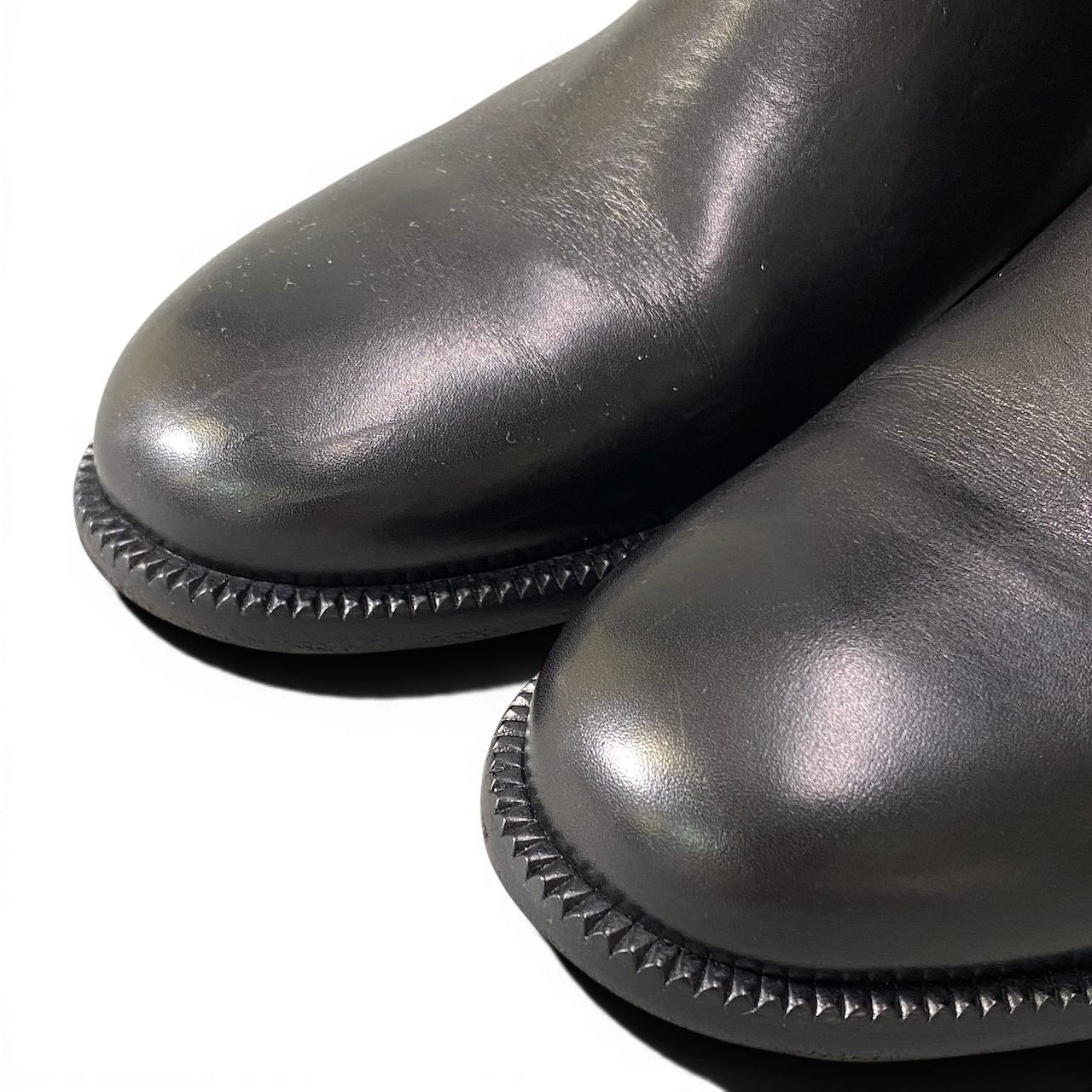 Chanel E8 Sports Back Zip Middle Boots 36.5 CC Logo — view 6