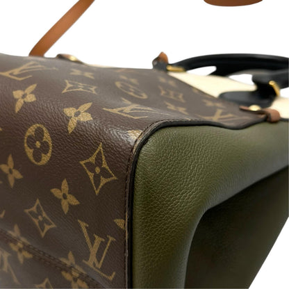 Louis Vuitton Fold Tote PM Shoulder Bag Monogram Canvas Multicolor 2-Way — view 8