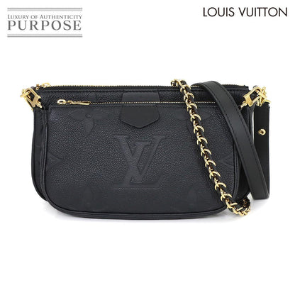 Louis Vuitton Monogram Empreinte Multi Pochette Shoulder Bag