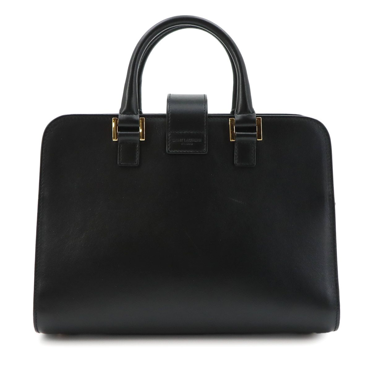 Saint Laurent Baby Cabas 2-Way Bag Leather Black — view 2