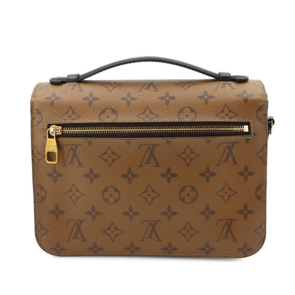 Louis Vuitton Monogram Reverse Pochette Metis MM 2-Way Bag Brown — view 2