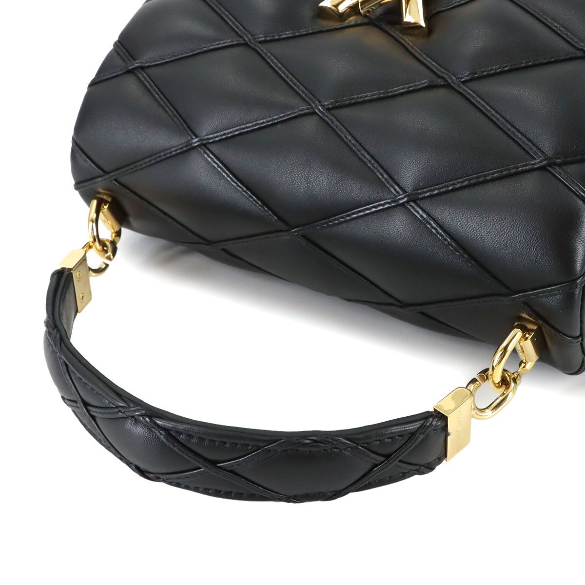 Louis Vuitton Maltage MM 2-Way Hand Chain Shoulder Bag Leather Noir — view 6