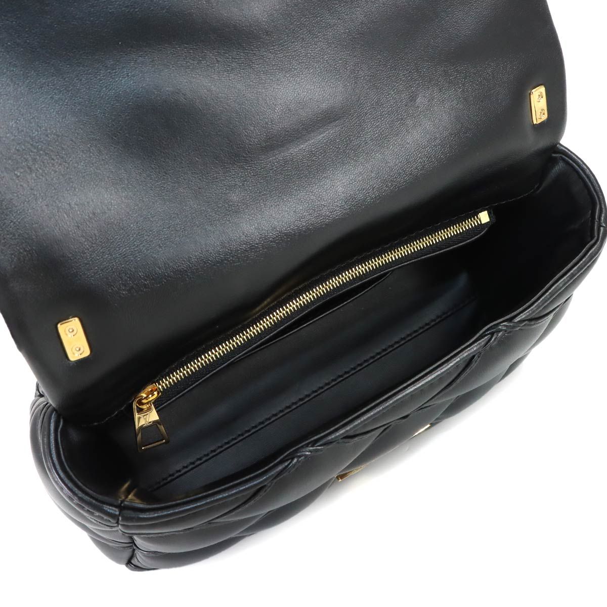 Louis Vuitton Maltage MM 2-Way Hand Chain Shoulder Bag Leather Noir — view 8