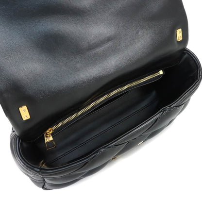 Louis Vuitton Maltage MM 2-Way Hand Chain Shoulder Bag Leather Noir — view 8