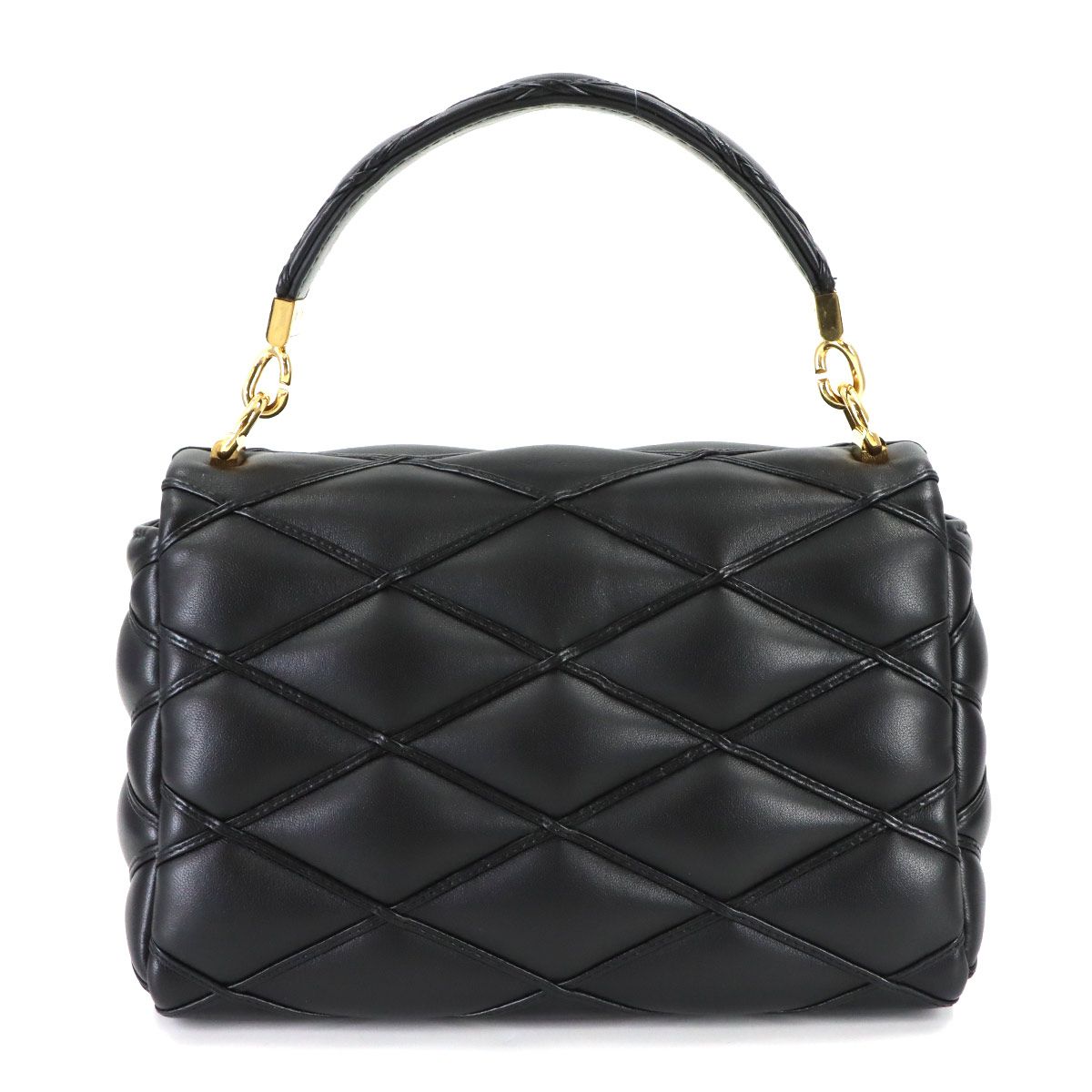 Louis Vuitton Maltage MM 2-Way Hand Chain Shoulder Bag Leather Noir — view 3