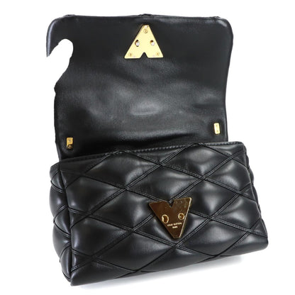 Louis Vuitton Maltage MM 2-Way Hand Chain Shoulder Bag Leather Noir — view 7