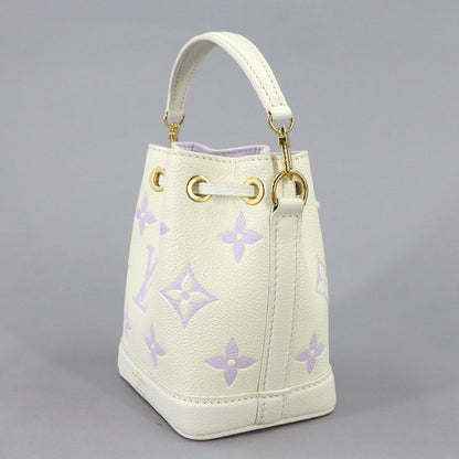 Louis Vuitton Bicolor Monogram Empreinte Nano Noe 2-Way Hand Shoulder Bag — view 4