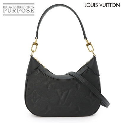 Louis Vuitton Monogram Empreinte Bagatelle NM 2-Way Shoulder Bag Leather Black