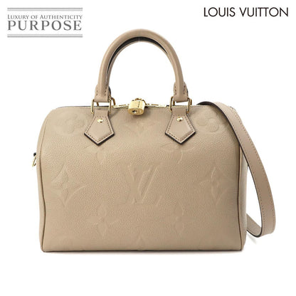 Louis Vuitton Monogram Empreinte Speedy Bandouliere 25 Shoulder Bag