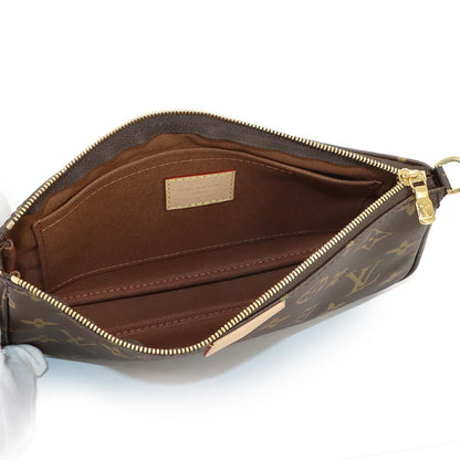 Louis Vuitton Monogram Multy Pochette Shoulder Bag Khaki — view 6
