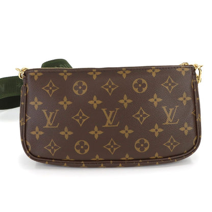 Louis Vuitton Monogram Multy Pochette Shoulder Bag Khaki — view 2