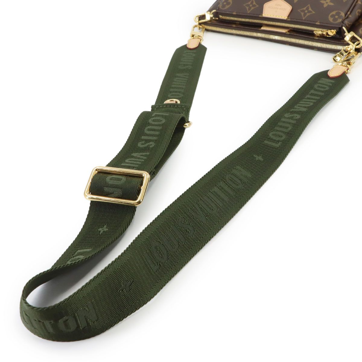 Louis Vuitton Monogram Multy Pochette Shoulder Bag Khaki — view 5