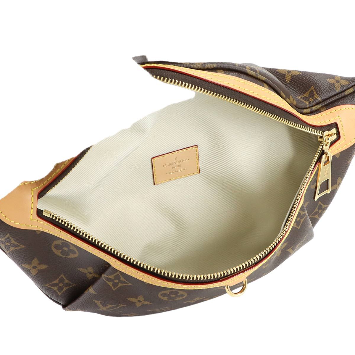 Louis Vuitton Monogram High Rise Belt Bag Brown Gold — view 6