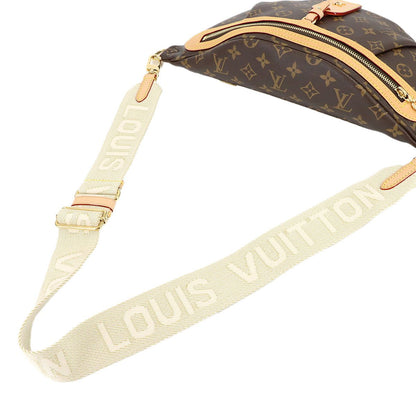 Louis Vuitton Monogram High Rise Belt Bag Brown Gold — view 5