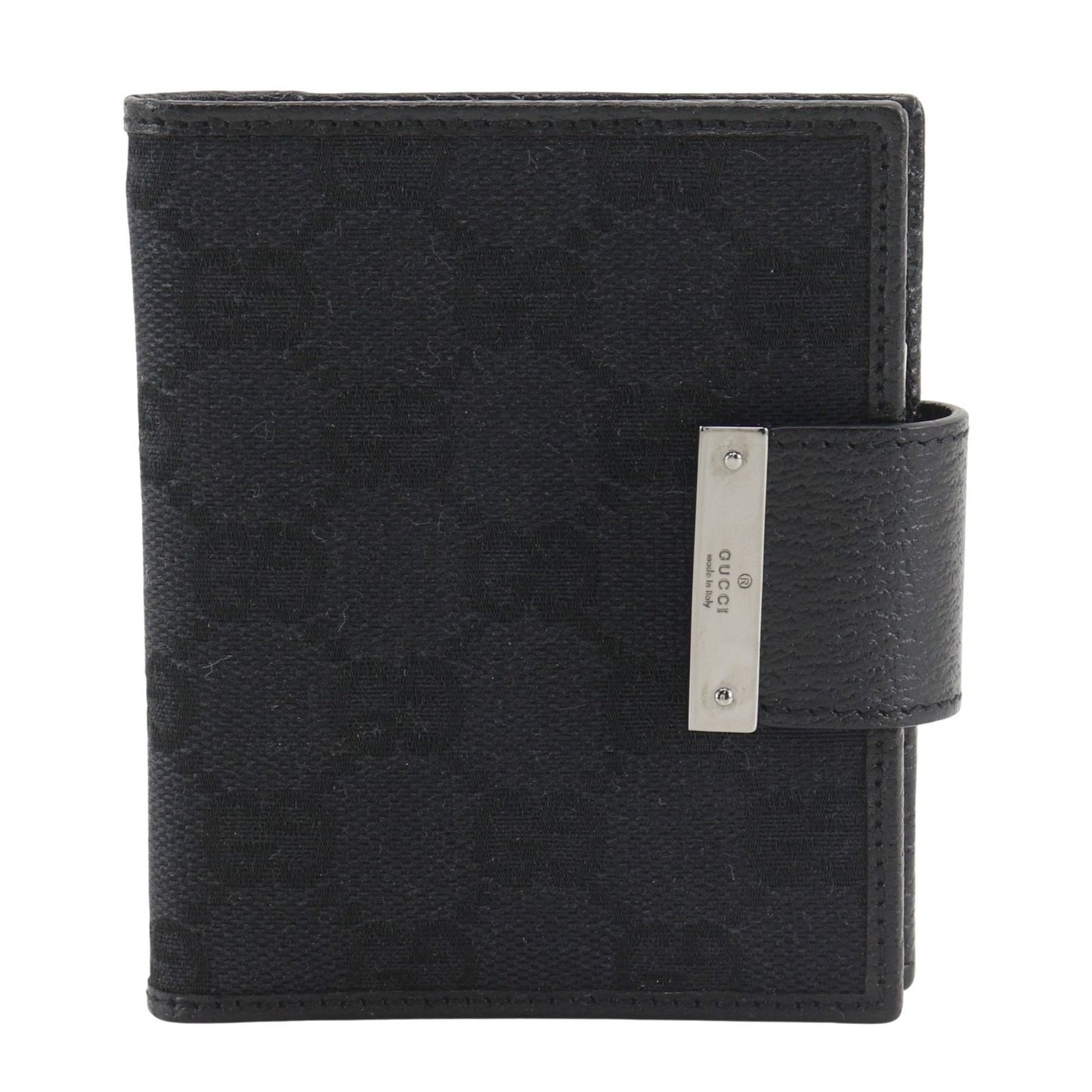 Gucci GG Canvas Black Notebook Cover Agenda