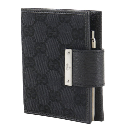 Gucci GG Canvas Black Notebook Cover Agenda — view 2
