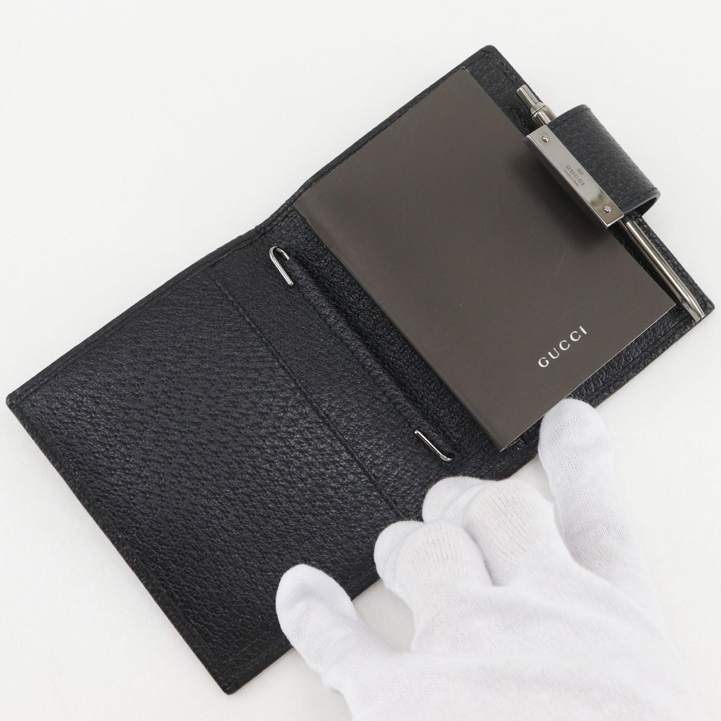 Gucci GG Canvas Black Notebook Cover Agenda — view 6