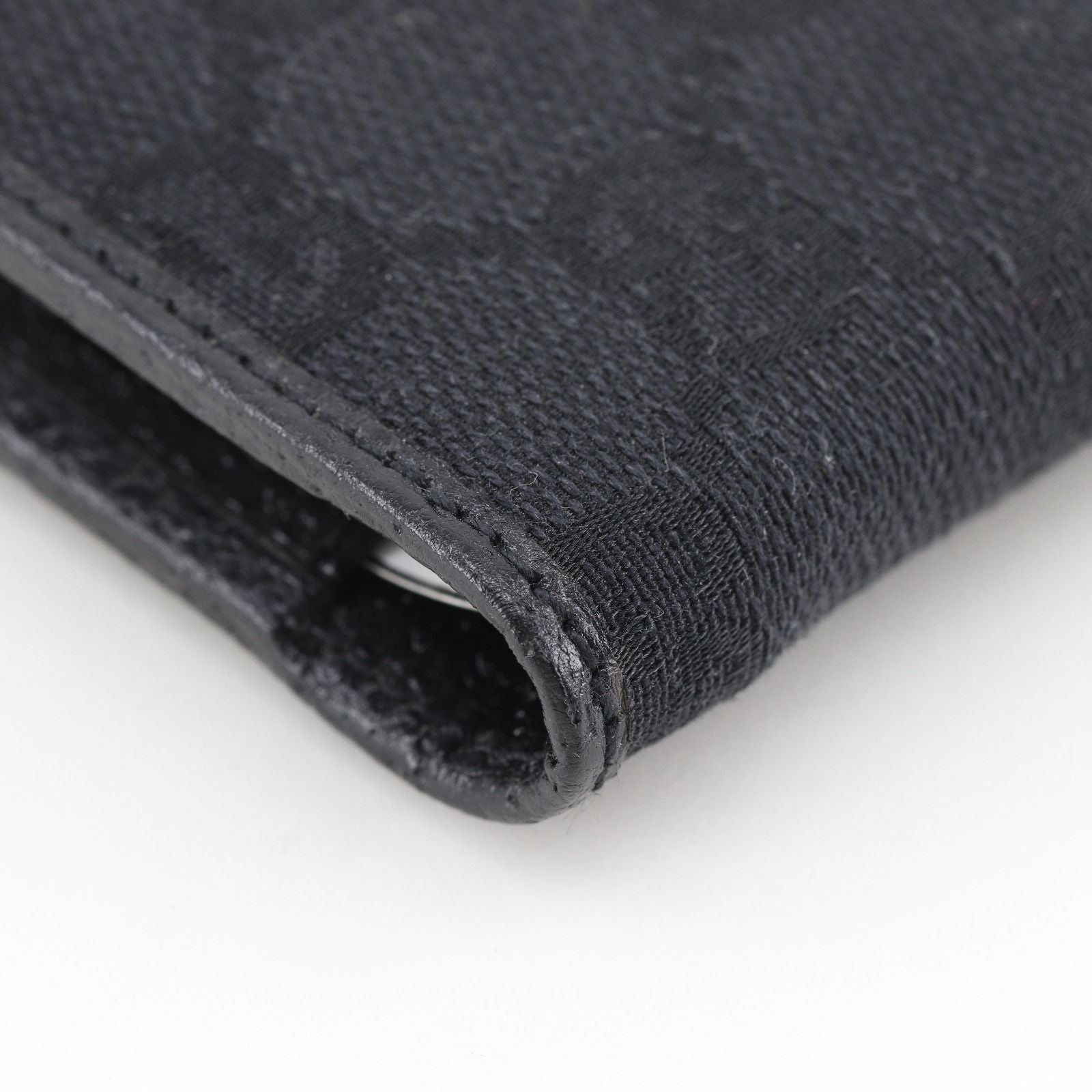 Gucci GG Canvas Black Notebook Cover Agenda — view 4