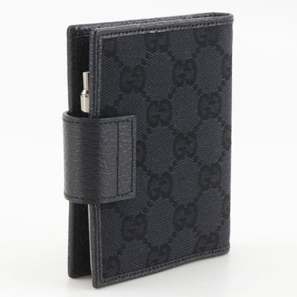 Gucci GG Canvas Black Notebook Cover Agenda — view 3