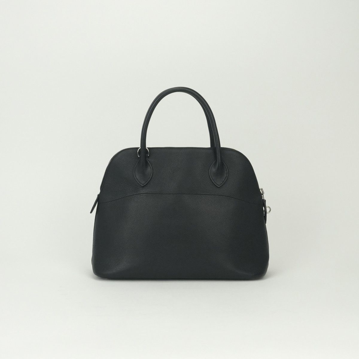 Hermes Bolide 31 Tote Shoulder Bag Epsom Noir Nori Black Silver 2-Way Veau — view 3