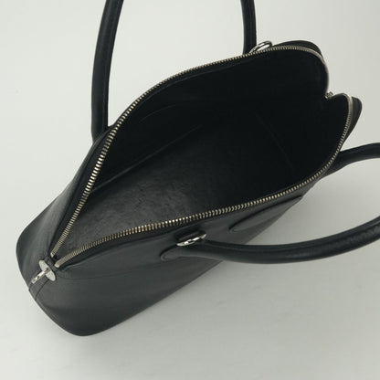 Hermes Bolide 31 Tote Shoulder Bag Epsom Noir Nori Black Silver 2-Way Veau — view 8