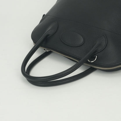 Hermes Bolide 31 Tote Shoulder Bag Epsom Noir Nori Black Silver 2-Way Veau — view 4