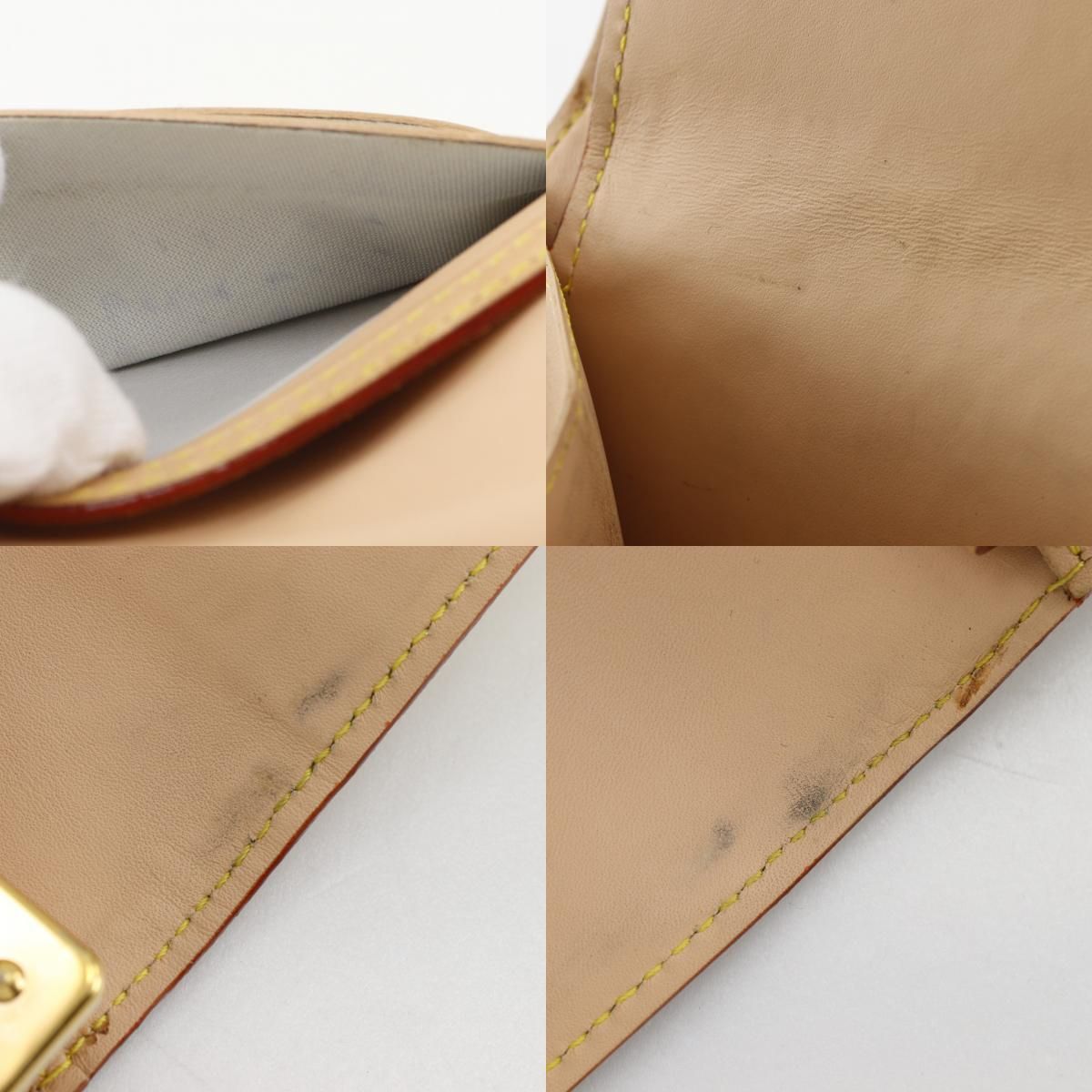 Louis Vuitton Porte Tresor International Trifold Monogram Multicolor Blanc — view 7