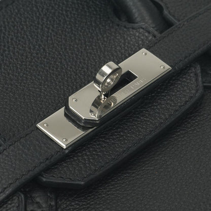 Hermes Birkin 30 Tote Sully Eger Noir Black Silver — view 8