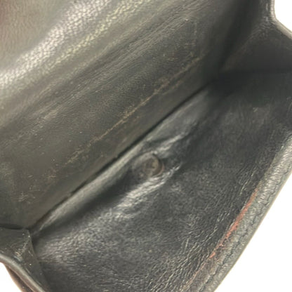 Bottega Veneta Trifold Wallet Intrecciato Black Leather — view 4