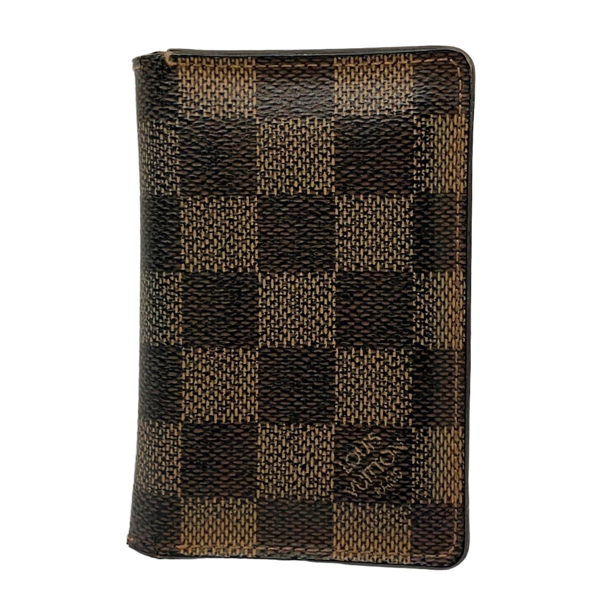 Louis Vuitton Card Case Damier Organizer de Poche Ebene