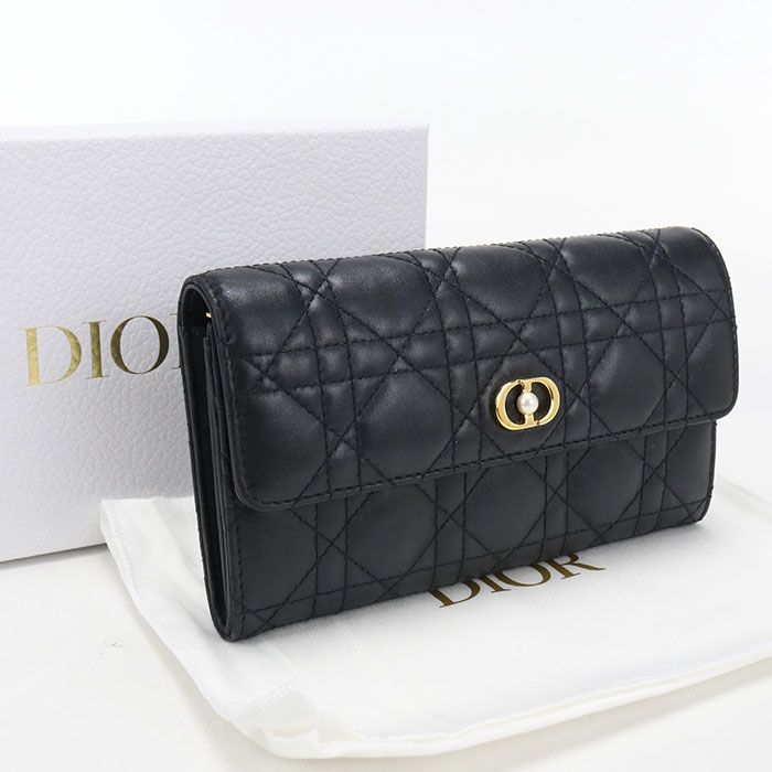 Dior Orchid Wallet Joli Bifold Lambskin