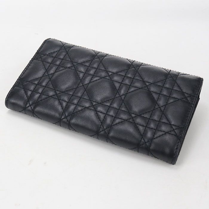 Dior Orchid Wallet Joli Bifold Lambskin — view 2