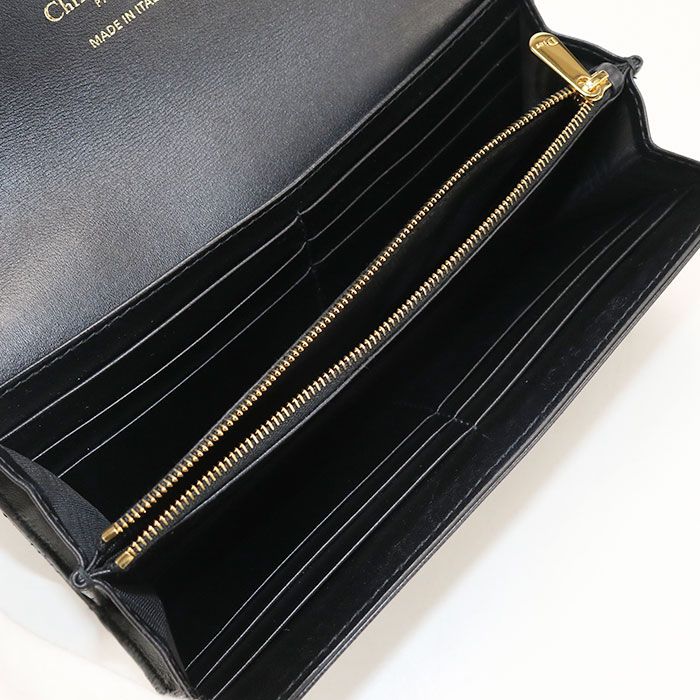 Dior Orchid Wallet Joli Bifold Lambskin — view 4